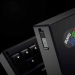 Thinkpad 700C PS 2 Laptop LOGO Closeup