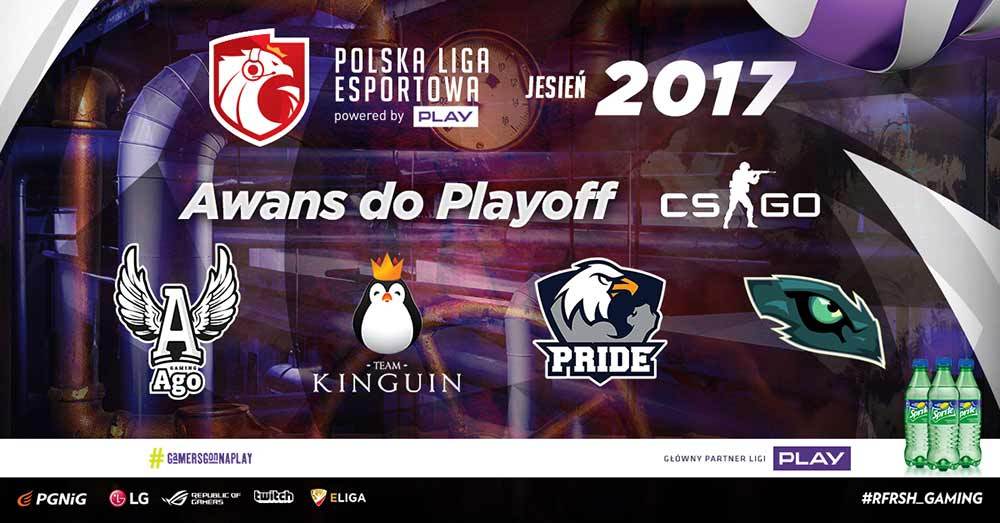 Poznaliśmy wszystkich uczestników finałów Polskiej Ligi Esportowej 2 csgo playoff