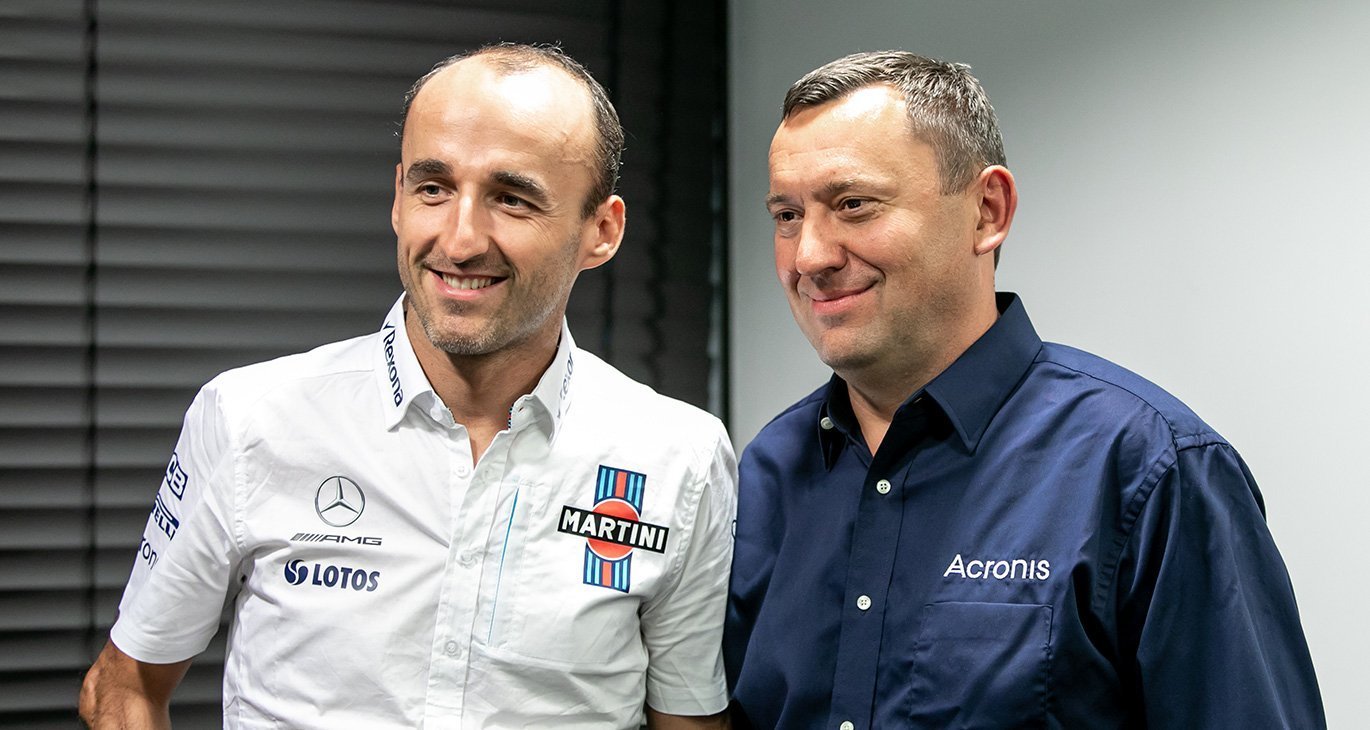 Robert Kubica i Artur Cyganek
