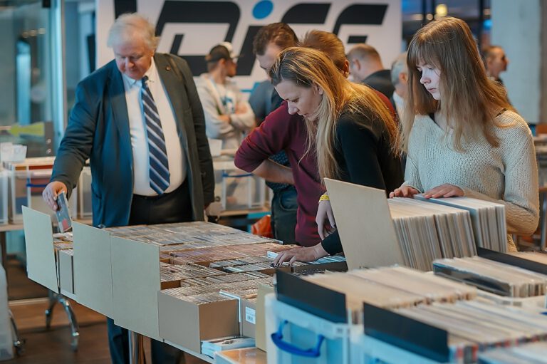 audio, winyl, giełda, muzyka