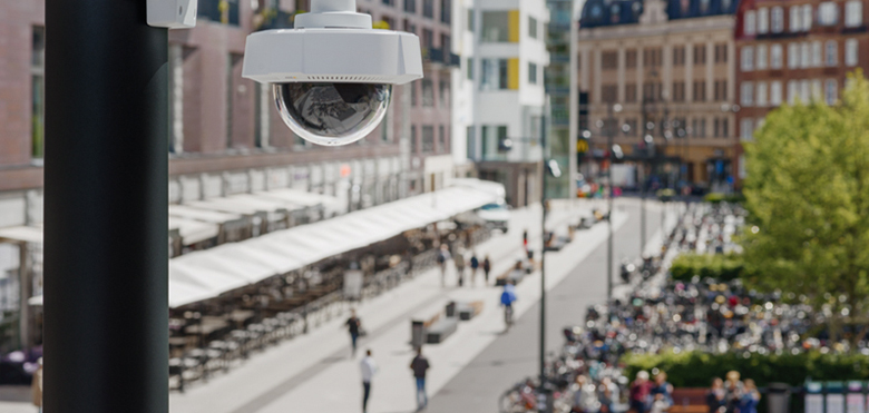 monitoring, obiektyw, ochrona, kamera, ulica, cyberzagrożenia