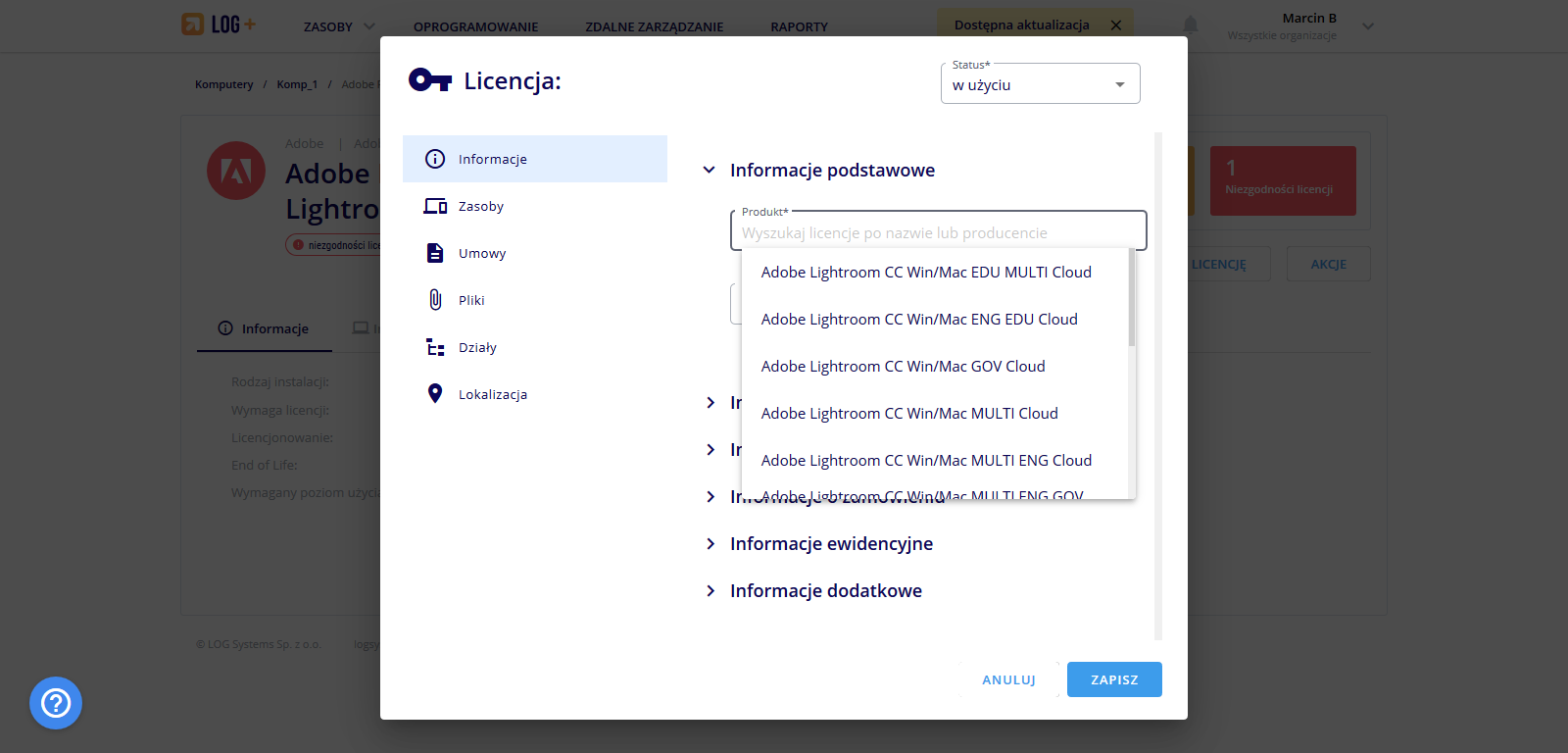 LOG Plus, LOG Systems