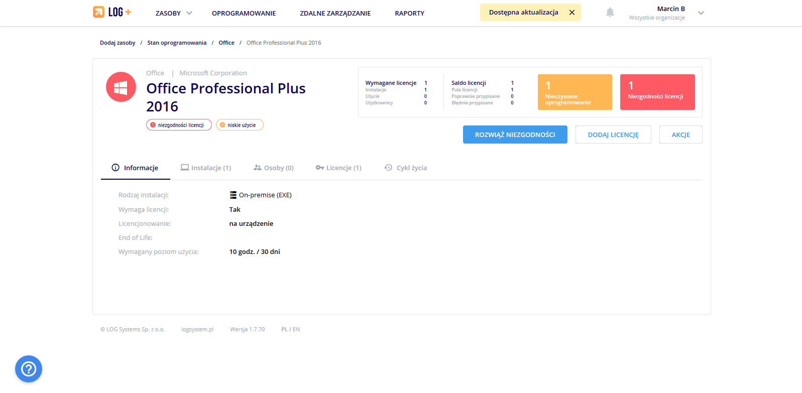 LOG Plus, LOG Systems