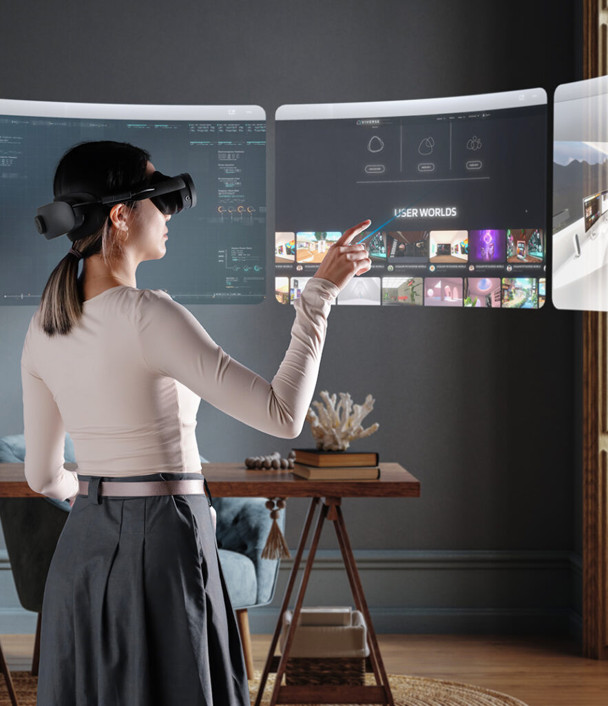 VIVE XR Elite for Business Virtual desk