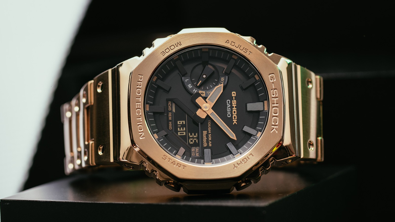 G-shock, gold