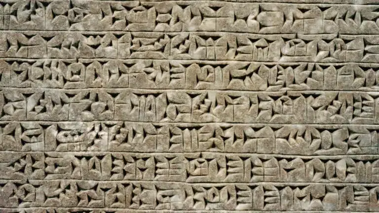 pismo klinowe, przechowywanie danych